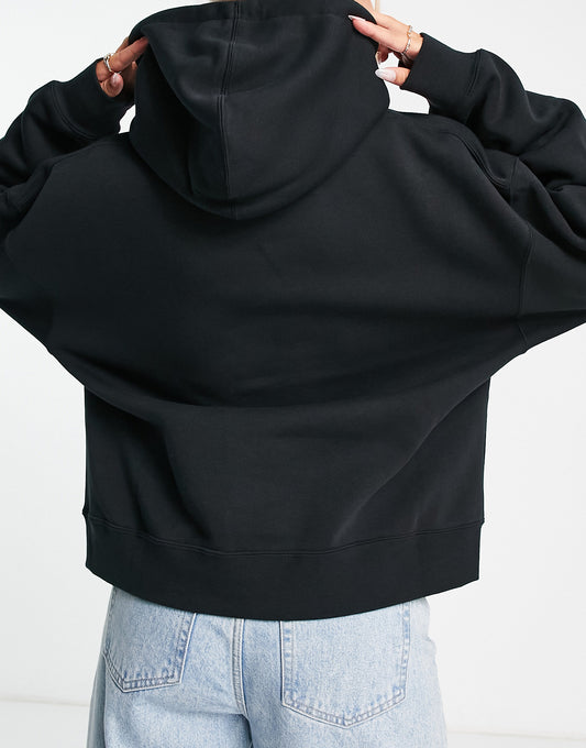 Nike Air Jordan Flight fleece hoodie in black