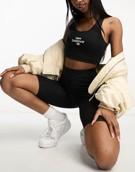 New Balance bralette in black