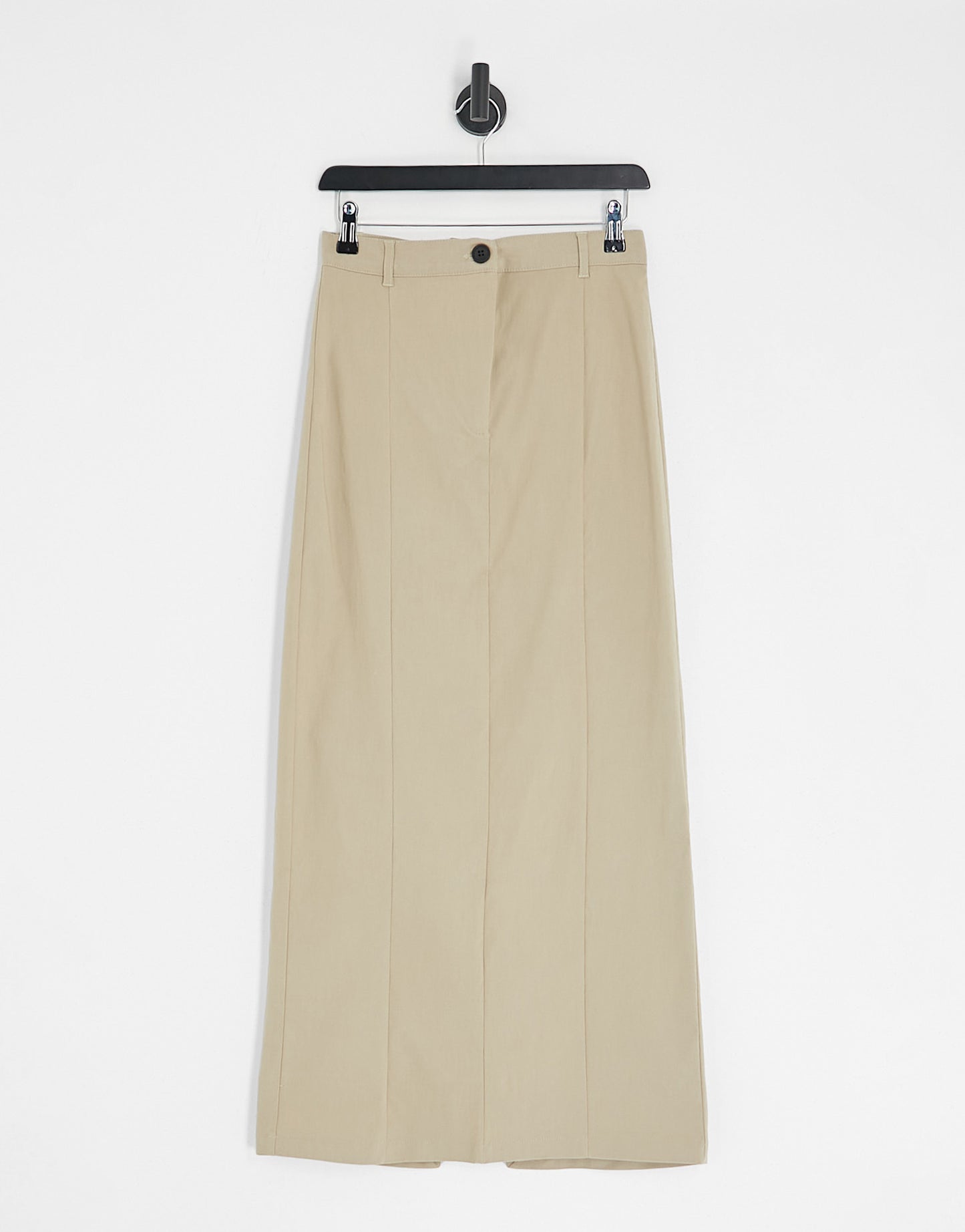 Pull&Bear tailored skirt in sand