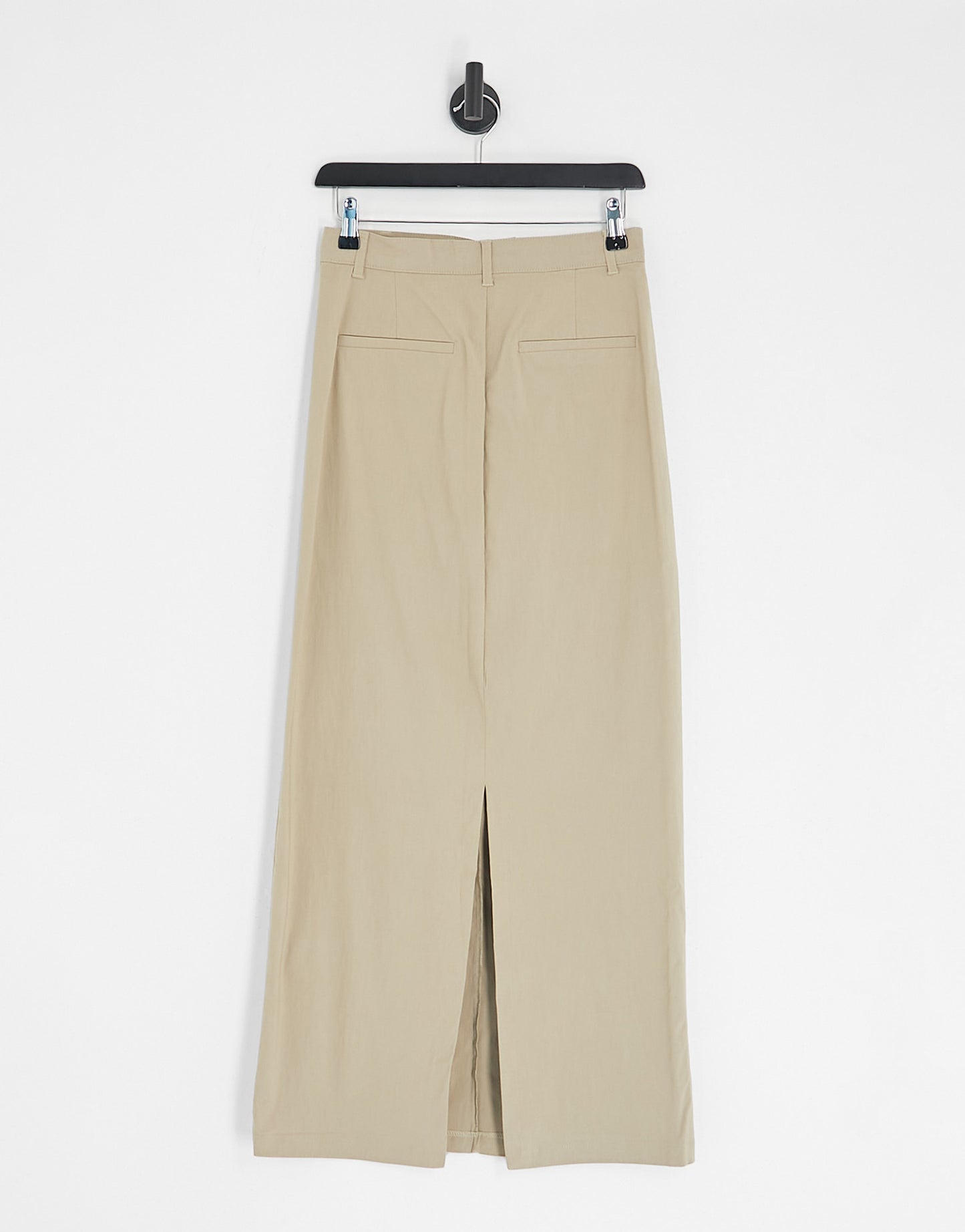 Pull&Bear tailored skirt in sand