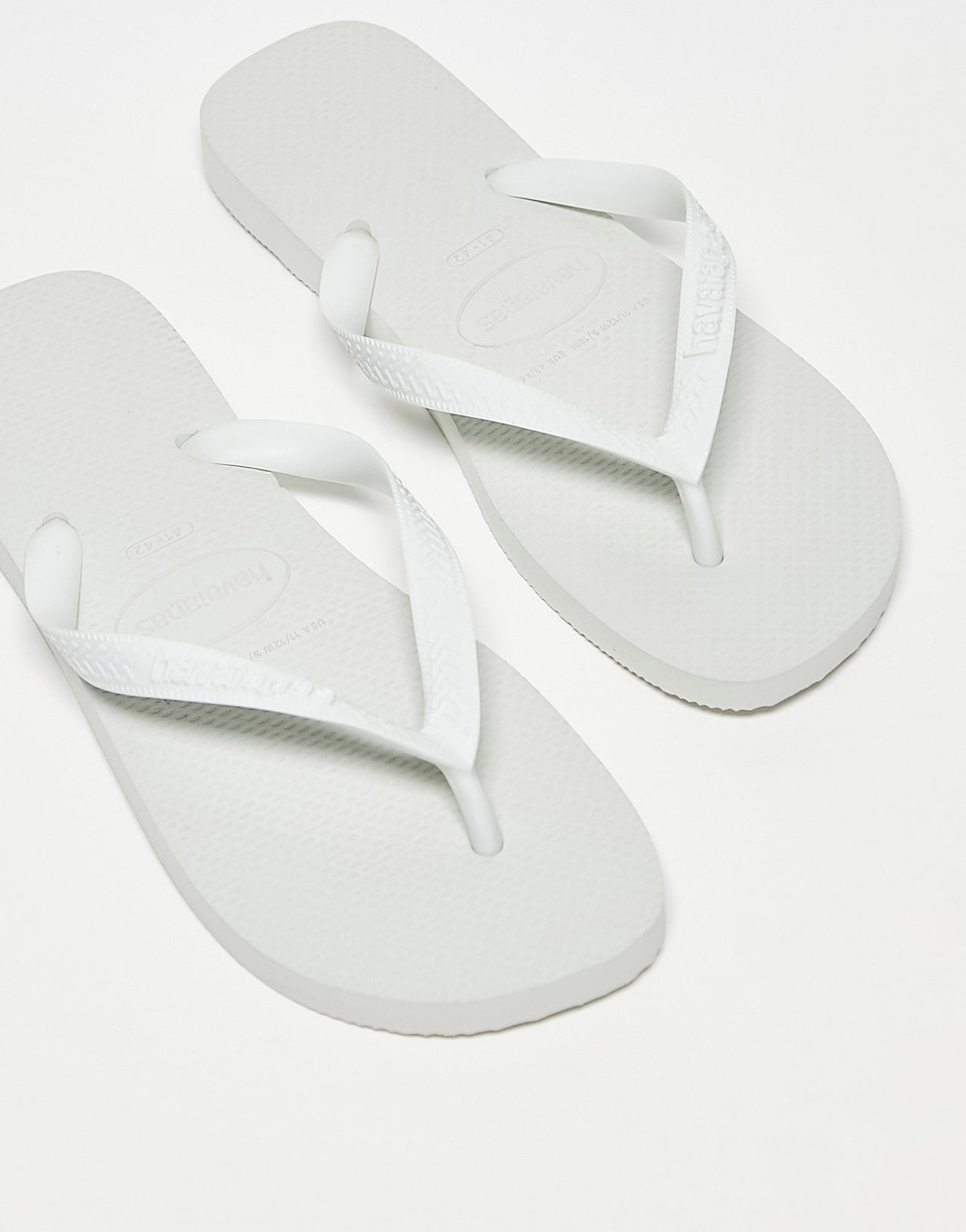 Havaianas unisex Classic Top flip flops in white