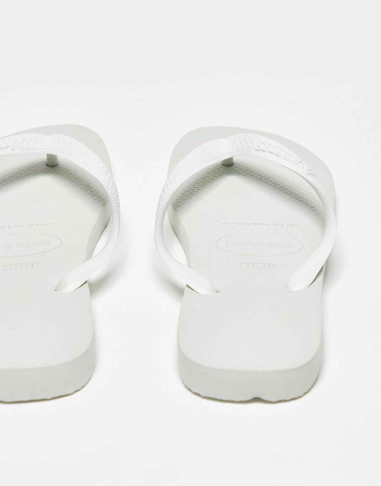 Havaianas unisex Classic Top flip flops in white