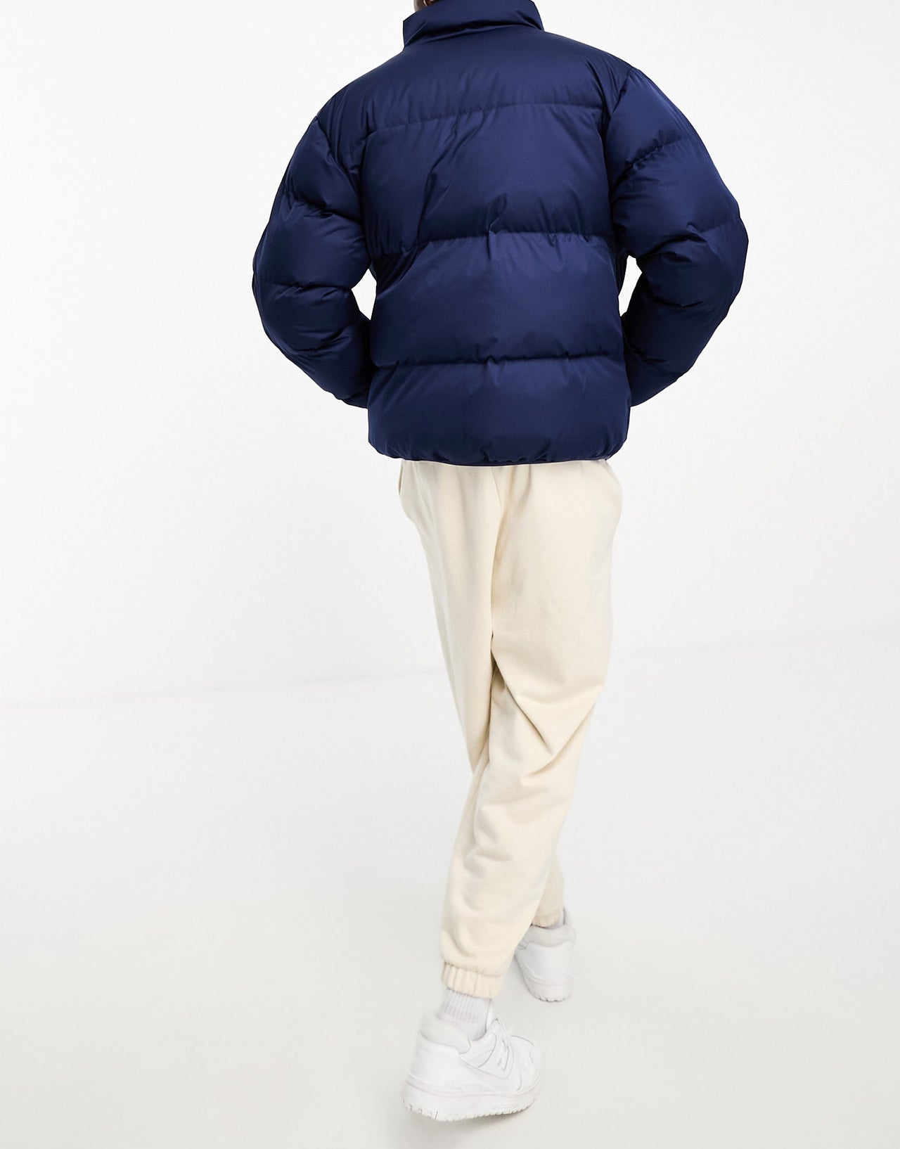Nike Club puffer jacket in navy