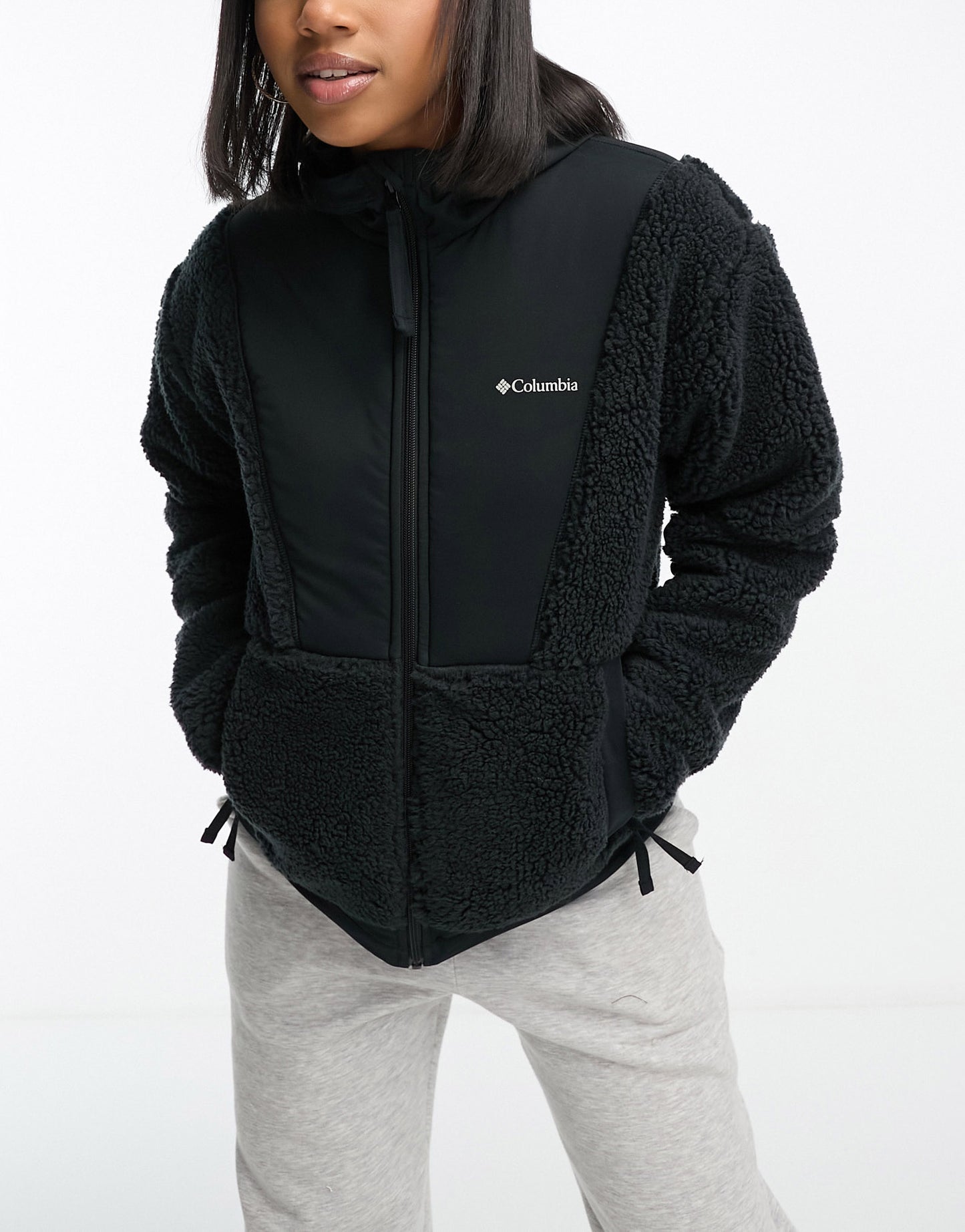 Columbia Hakatai full zip jacket in black