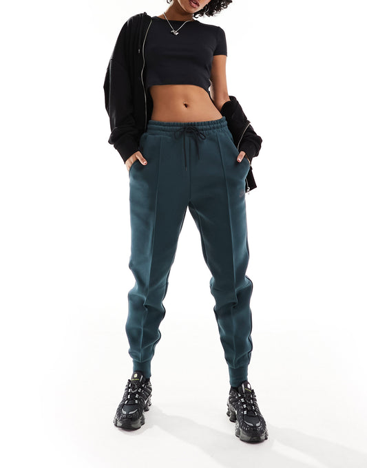 Nike Tech Fleece joggers in dark green