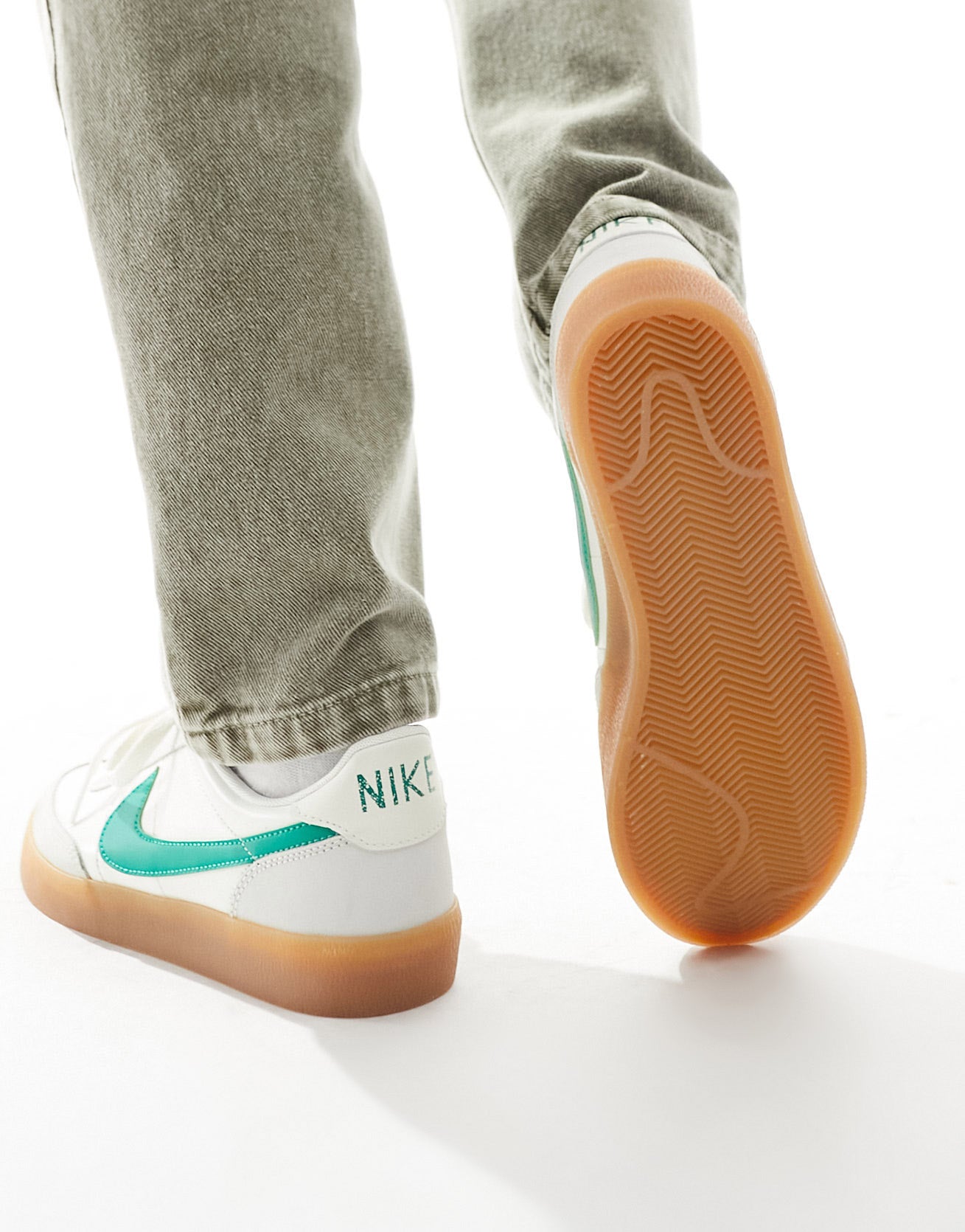 Nike Killshot 2 Leather trainers in white and green