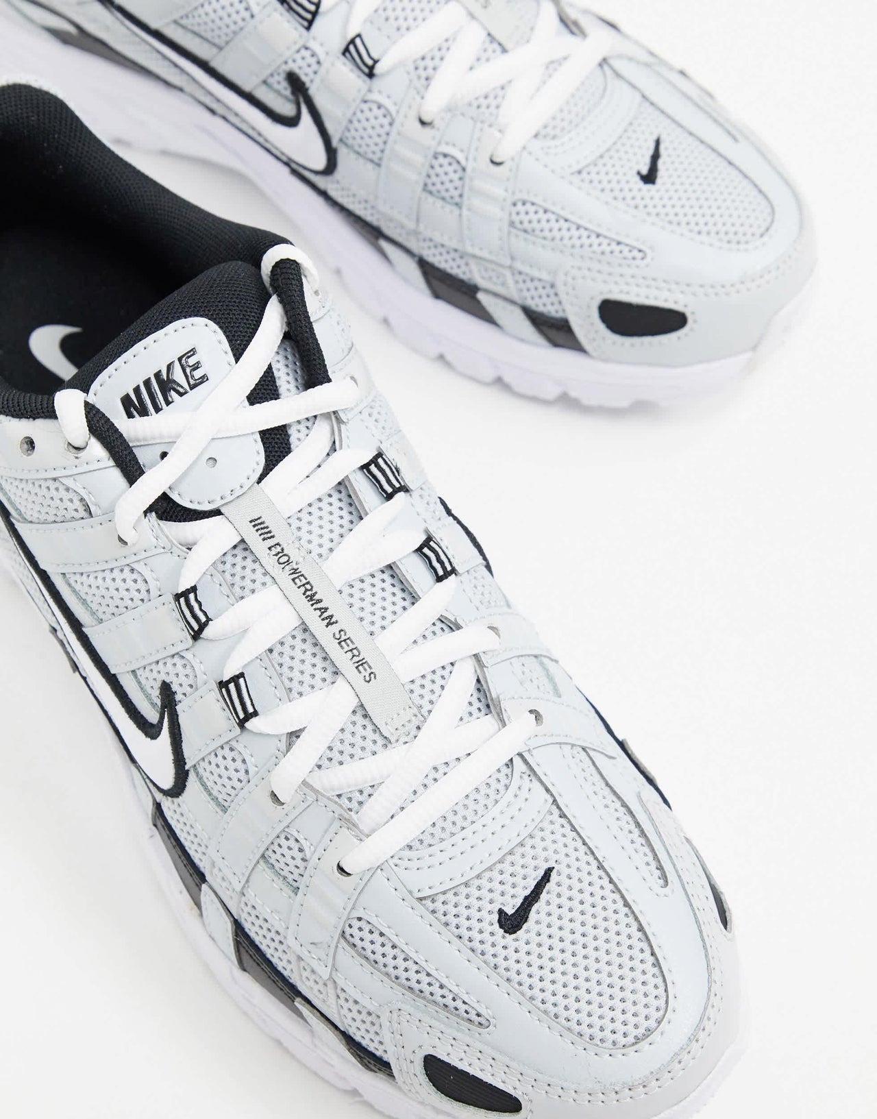 Nike P-6000 trainers in silver