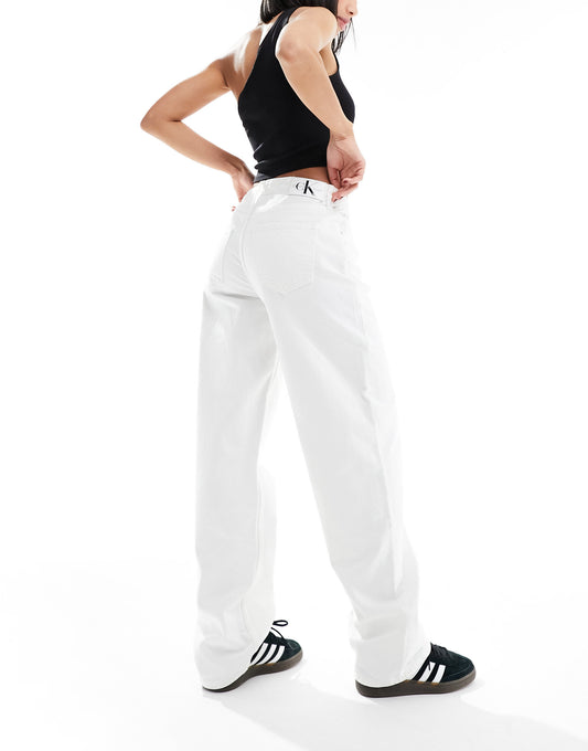 Calvin Klein Jeans 90's straight jean in light wash