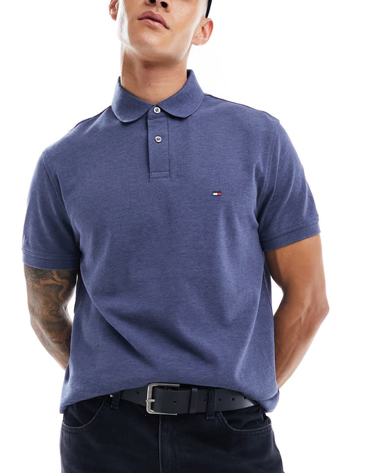Tommy Hilfiger 1985 regular polo in denim heather