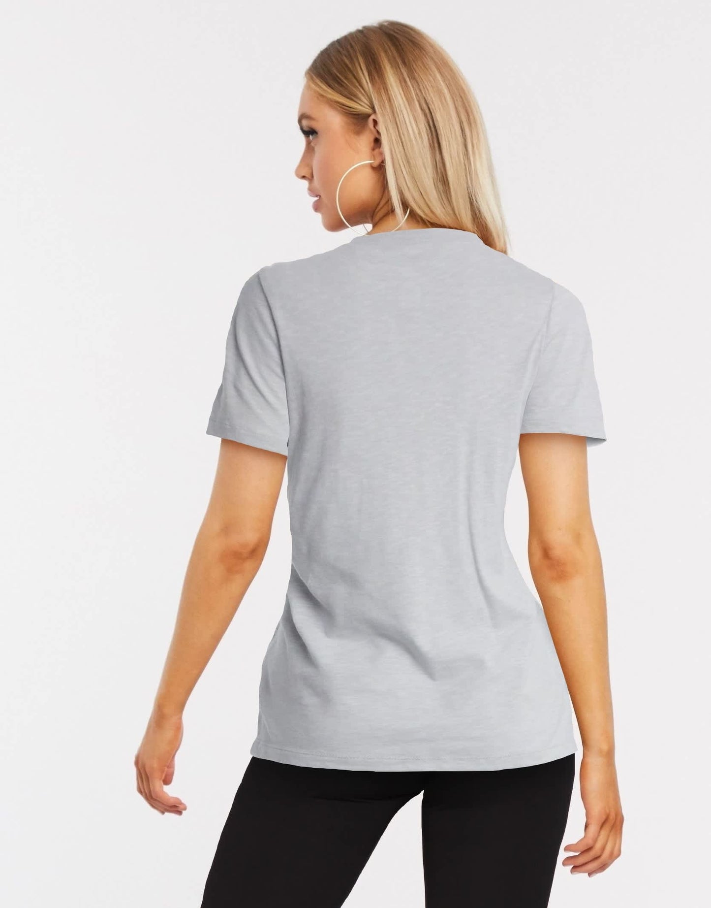 Nike Training essential swoosh t-shirt in grey