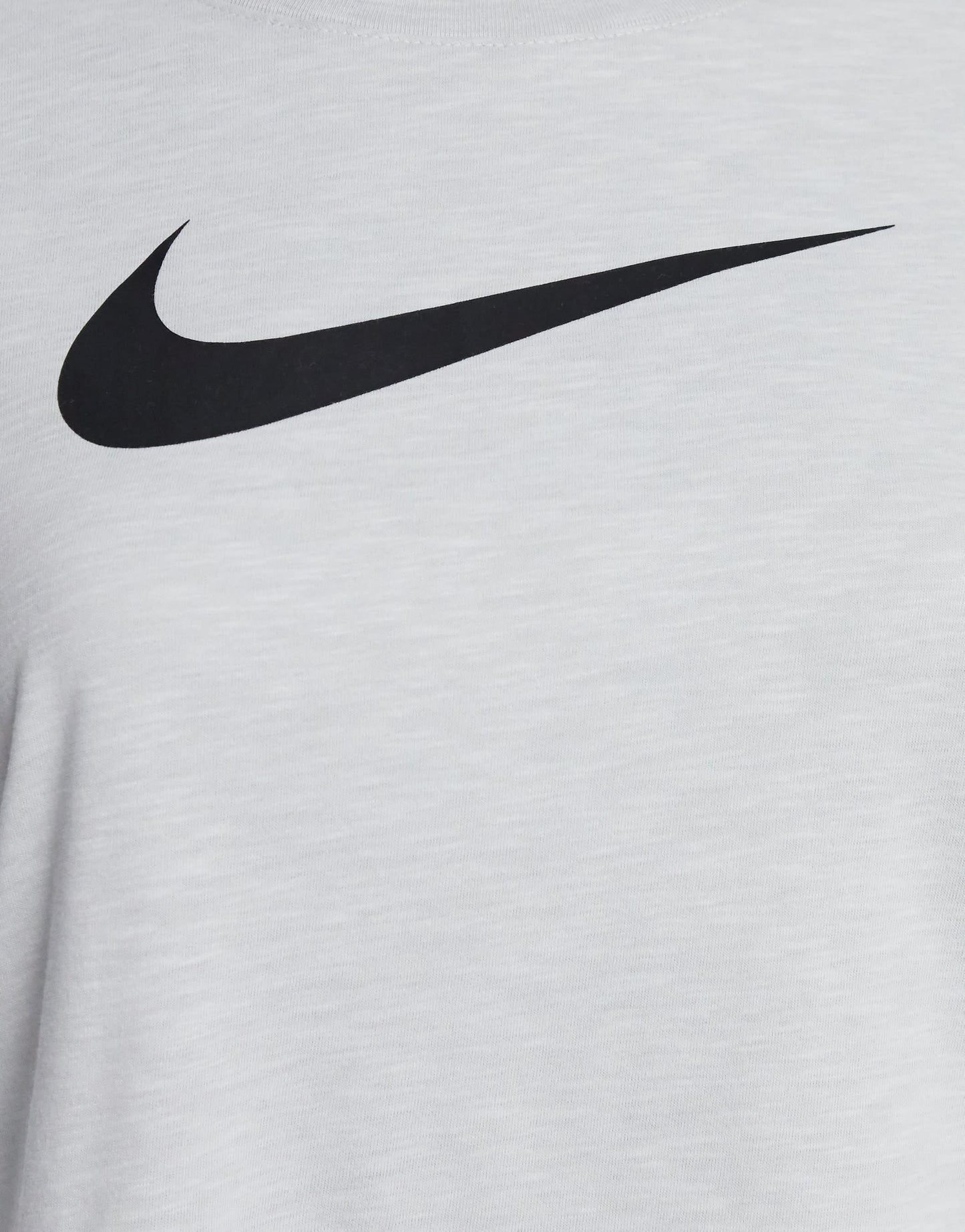 Nike Training essential swoosh t-shirt in grey