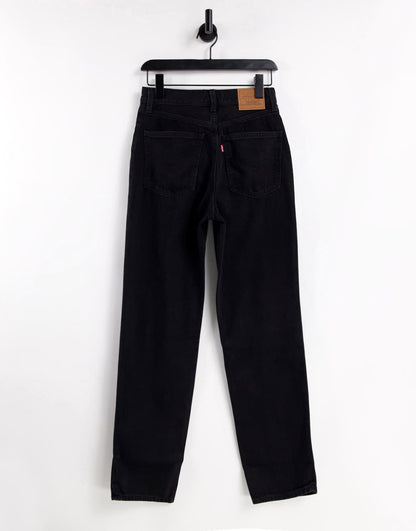 Levi's 70's straight leg jeans in black