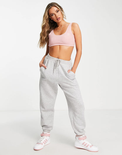 adidas Originals bralette top in dusty pink