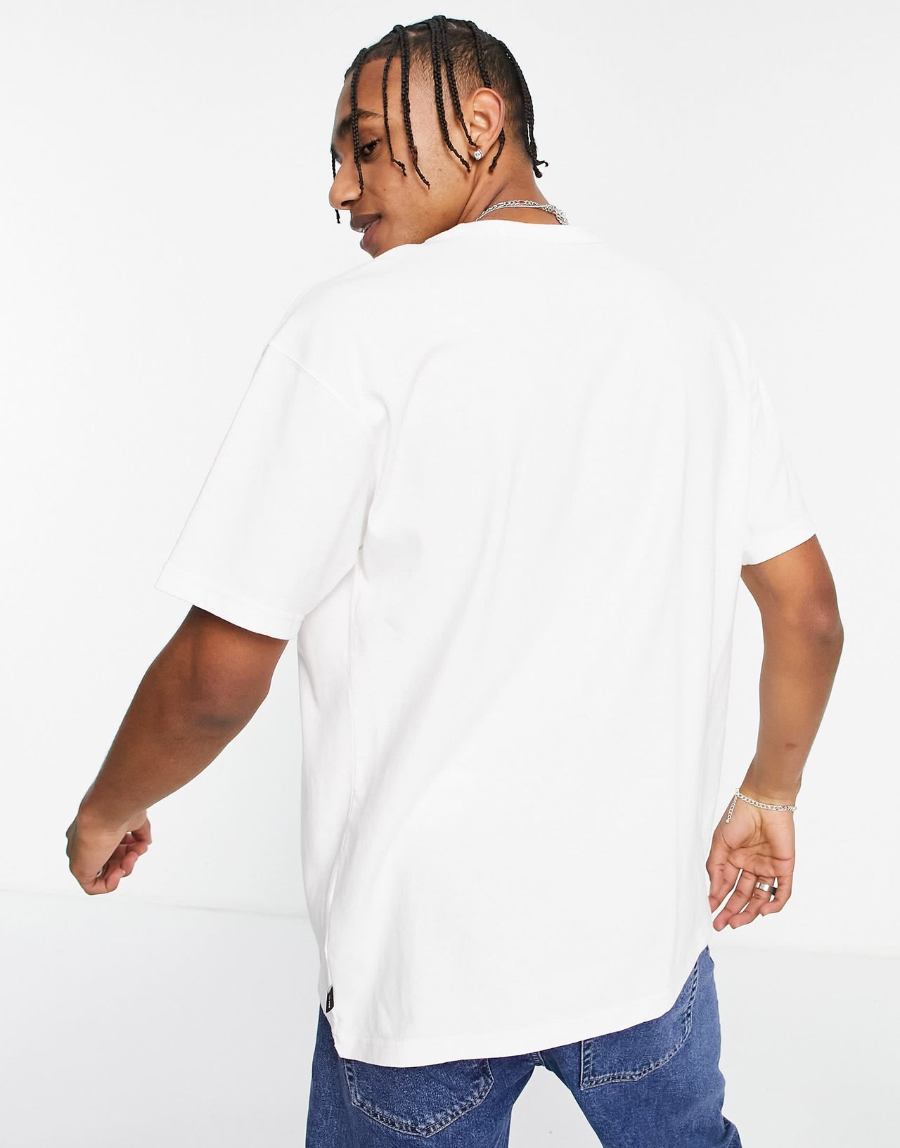 Nike Premium Essentials oversized t-shirt in white