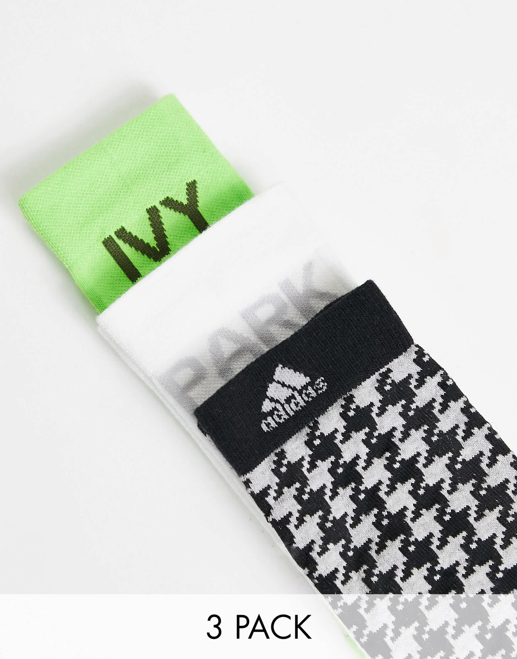 adidas Originals x IVY PARK 3 pack of socks in multi
