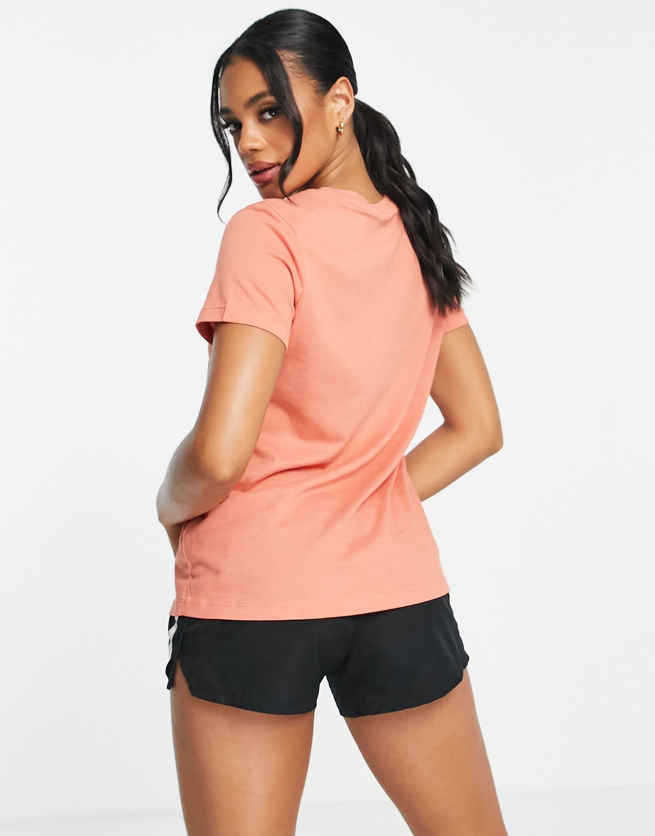 Nike Running Swoosh t-shirt in pink