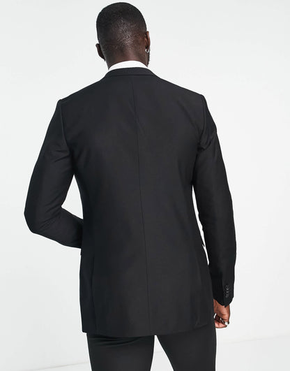French Connection Tall suit jacket in black