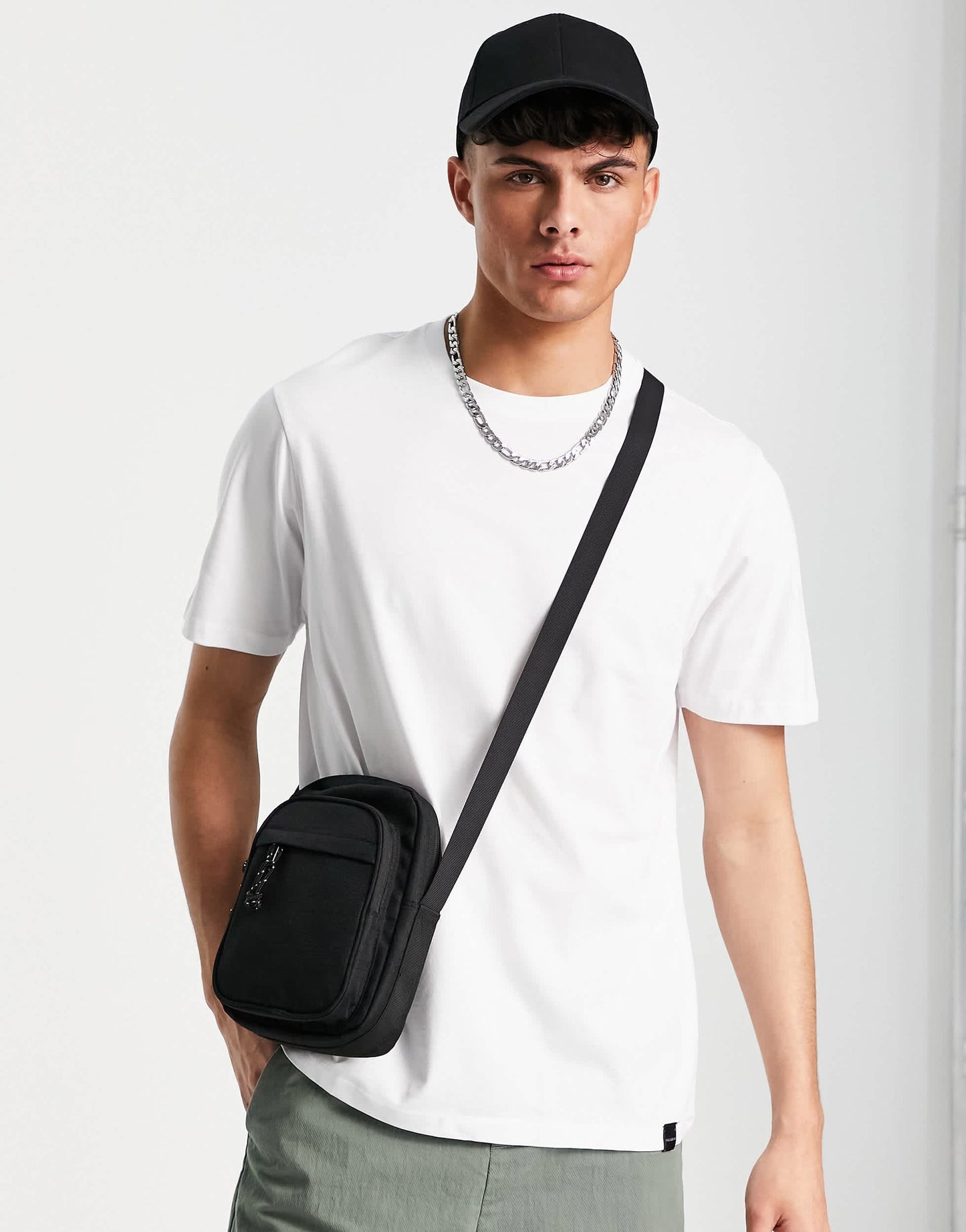 Pull&Bear basic t-shirt in white