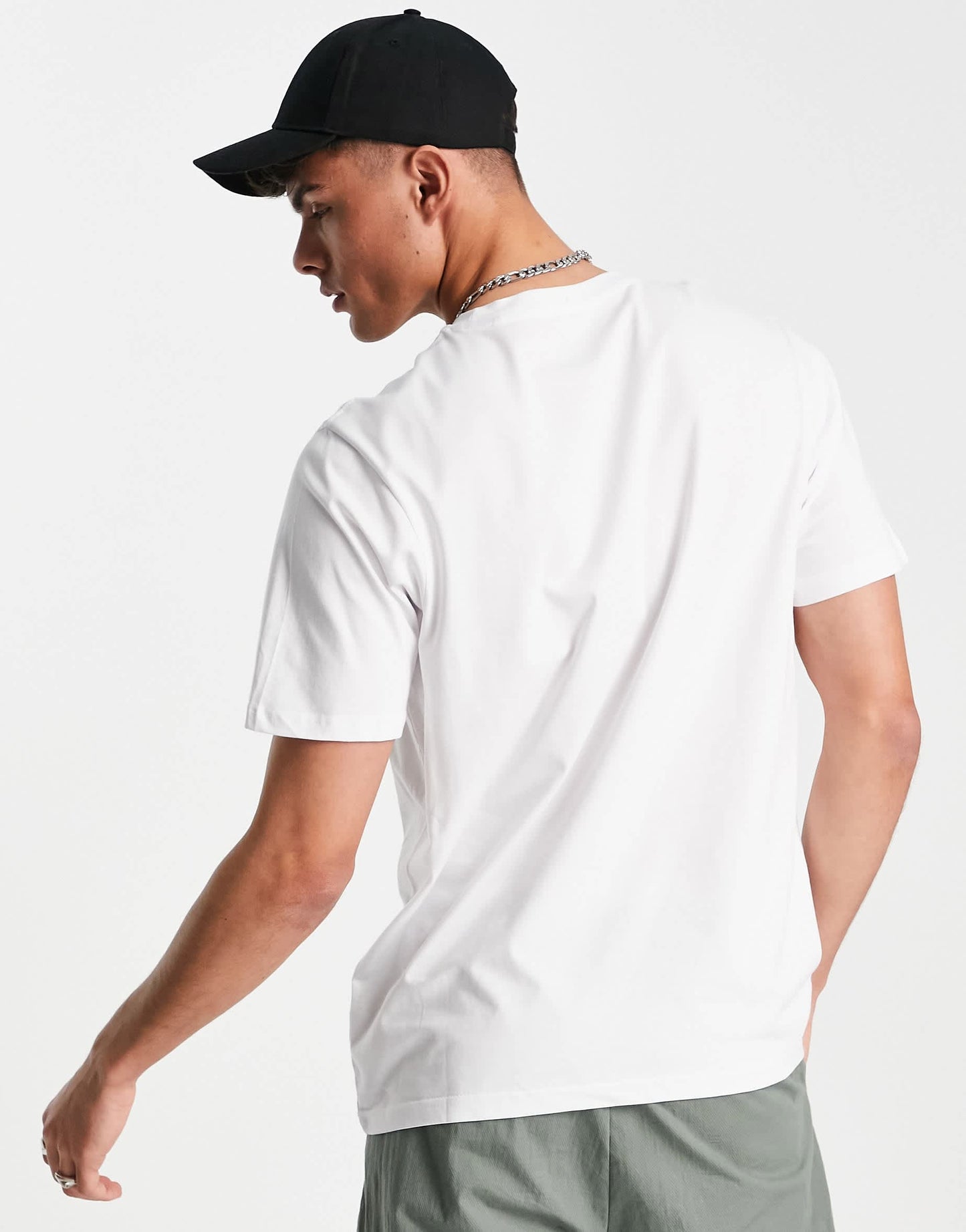 Pull&Bear basic t-shirt in white