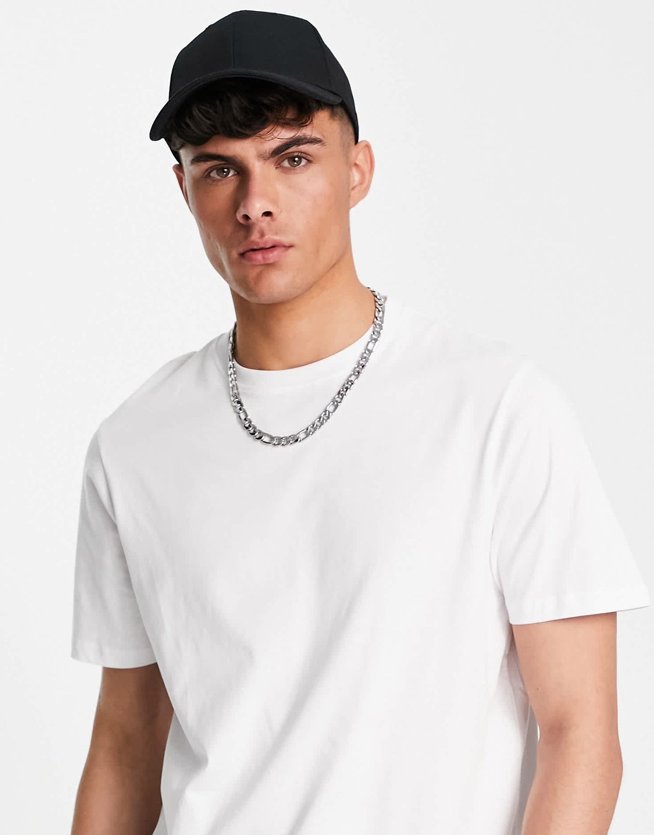 Pull&Bear basic t-shirt in white