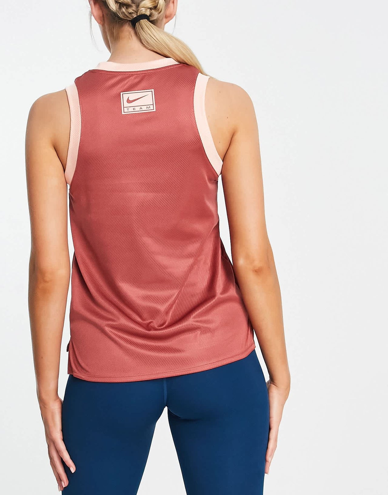 Nike Running Swoosh Run Dri-FIT vest in pink