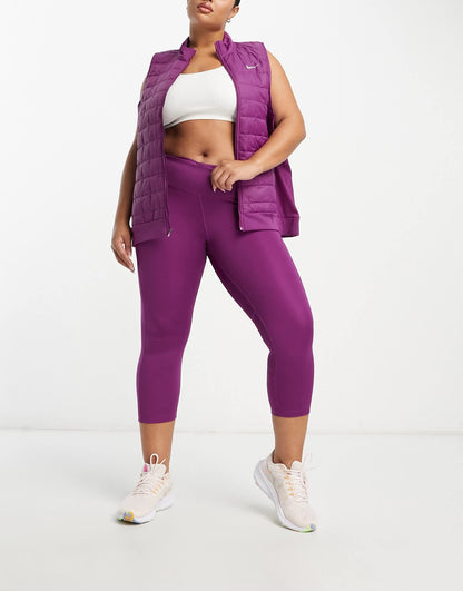 Nike Running Plus Therma-FIT synthetic fill gilet in purple