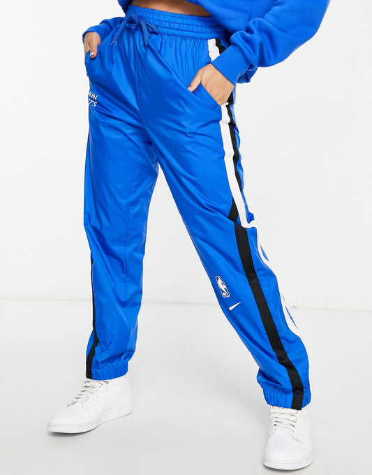 Nike Basketball NBA Brooklyn Nets tracksuit joggerss in blue