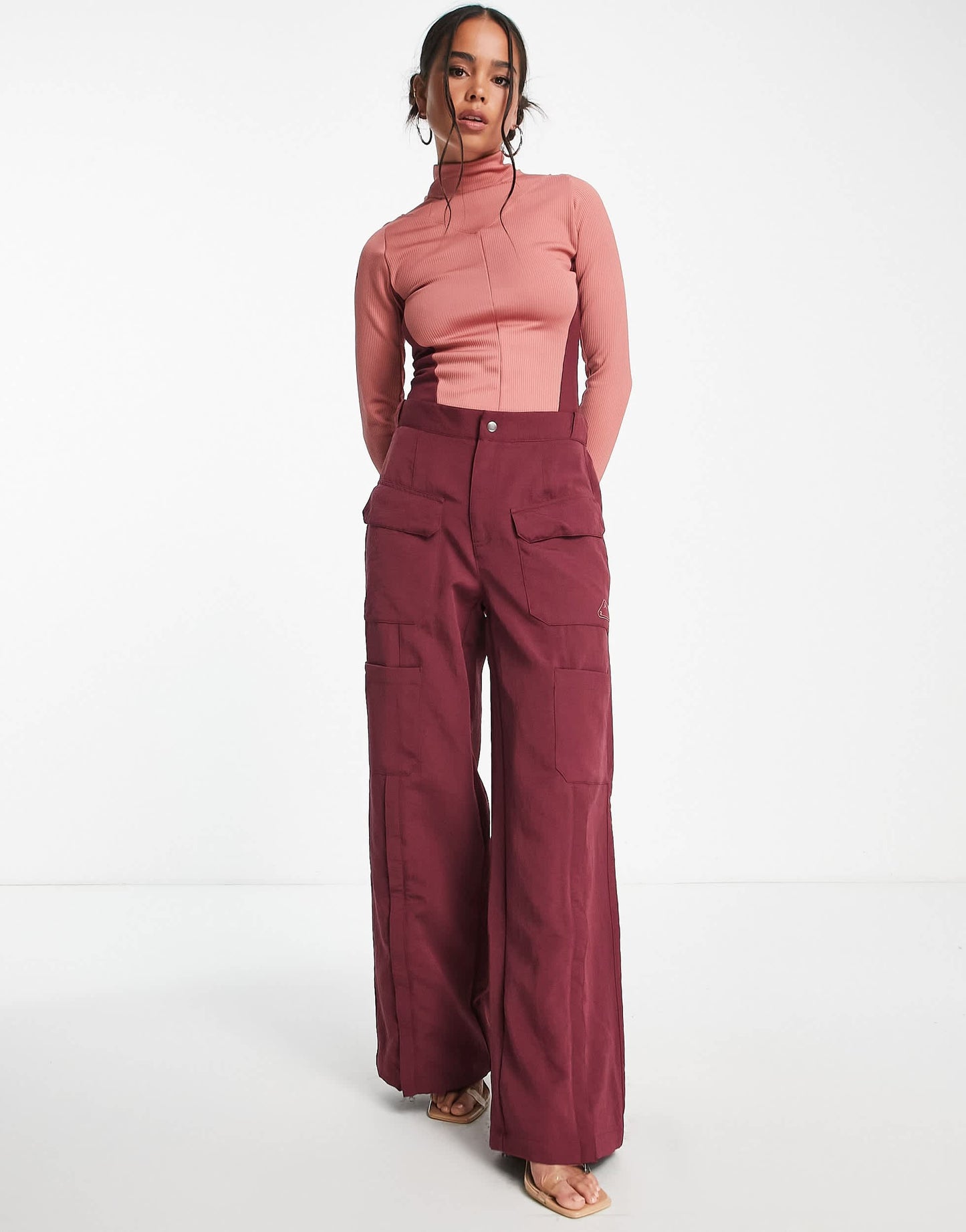 Jordan 23E utility trousers in cherrywood red
