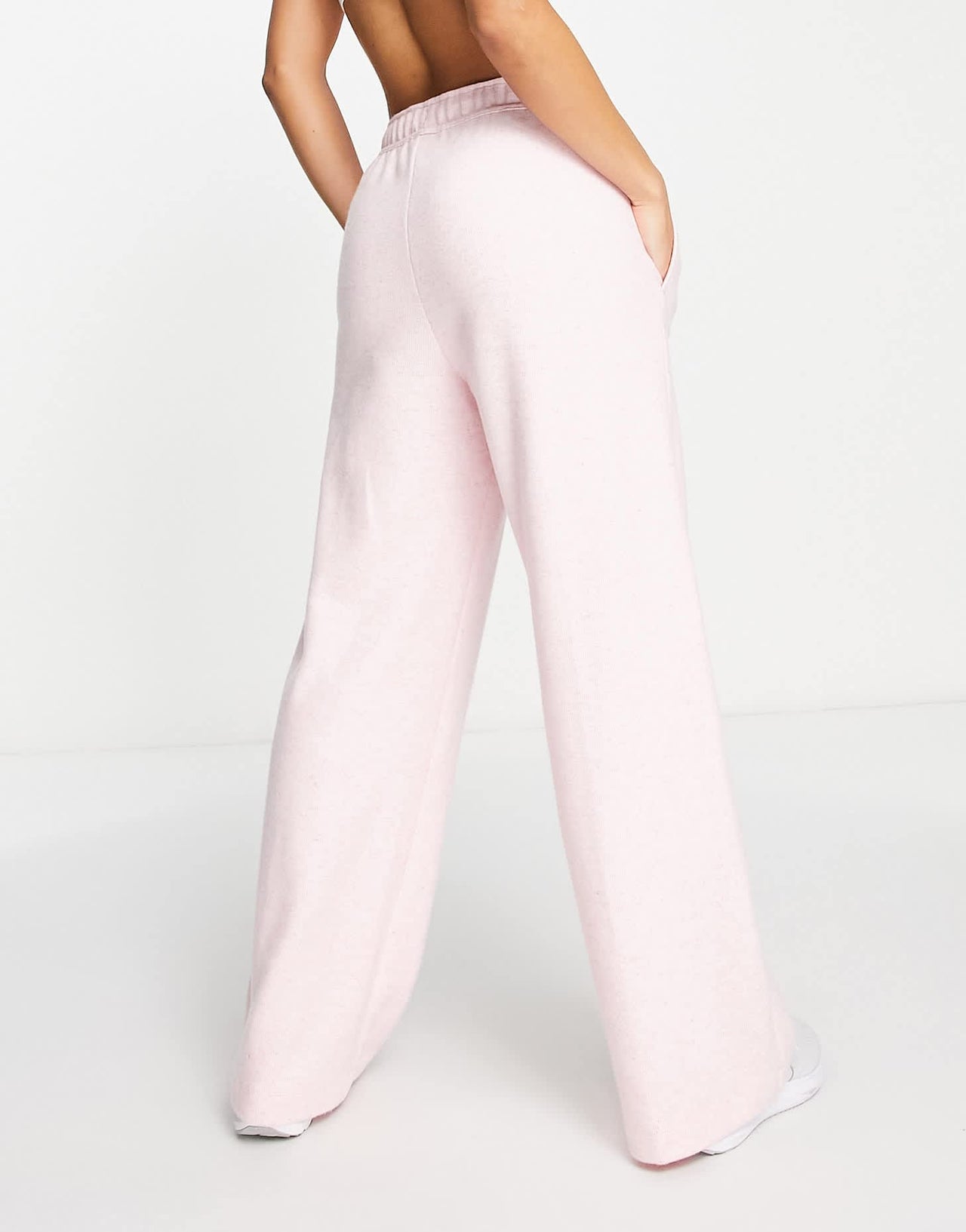 Nike Training Therma-FIT cozy wide joggerss in pink