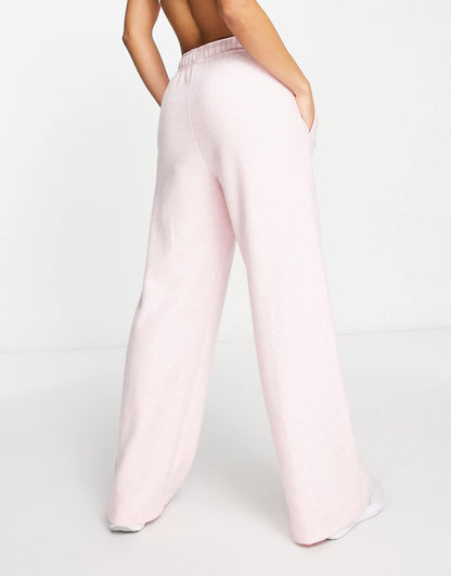Nike Training Therma-FIT cozy wide joggerss in pink