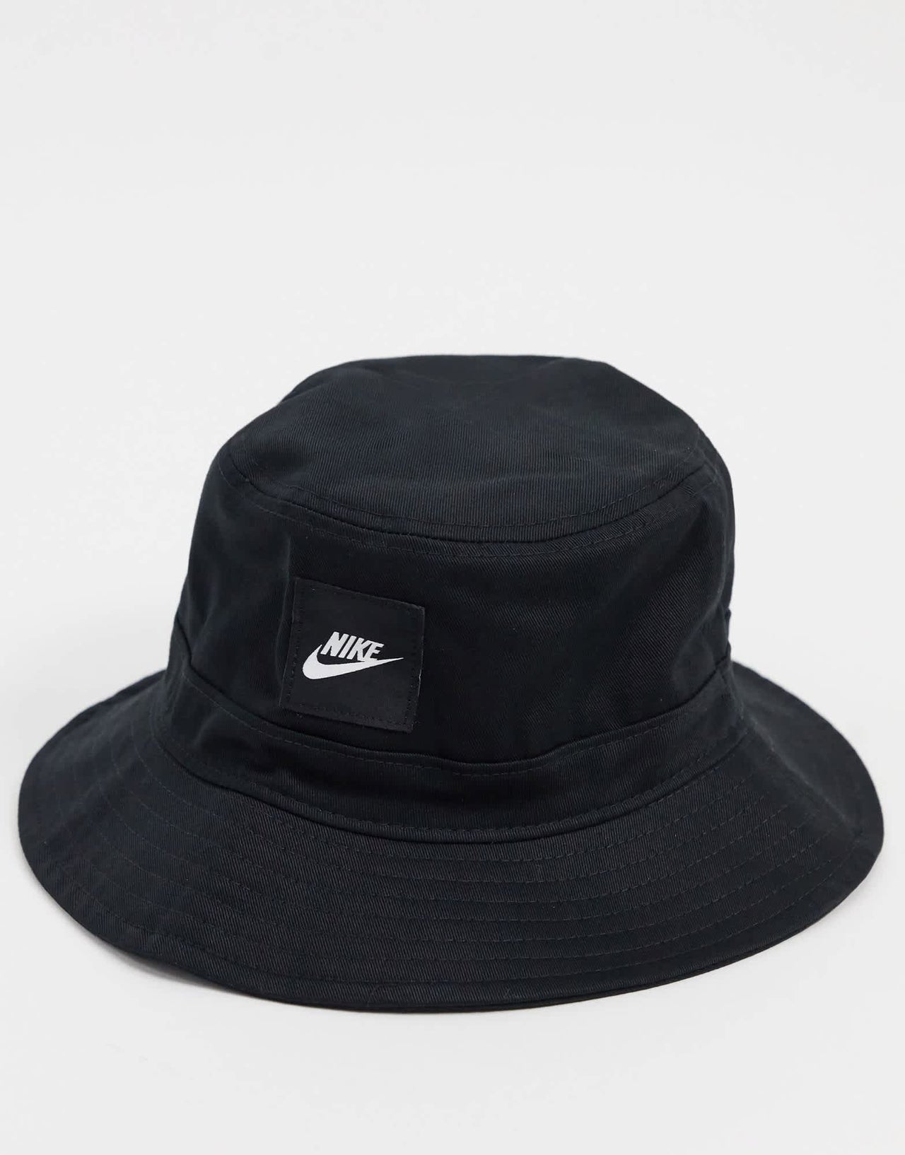 Nike Futura logo bucket hat in black