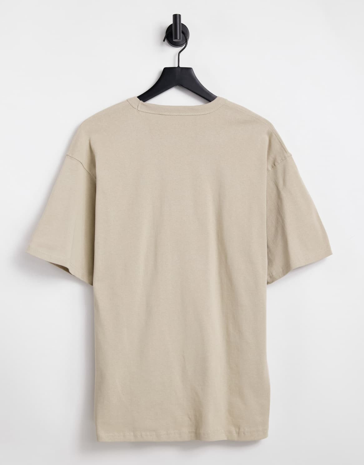 Pull&Bear oversized t-shirt in beige