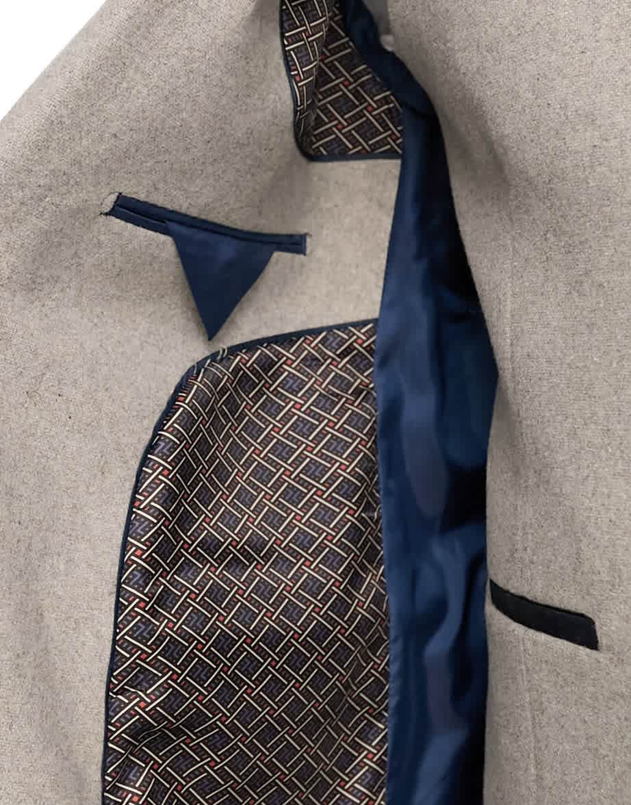 Harry Brown Wedding wool mix slim fit suit jacket in light grey
