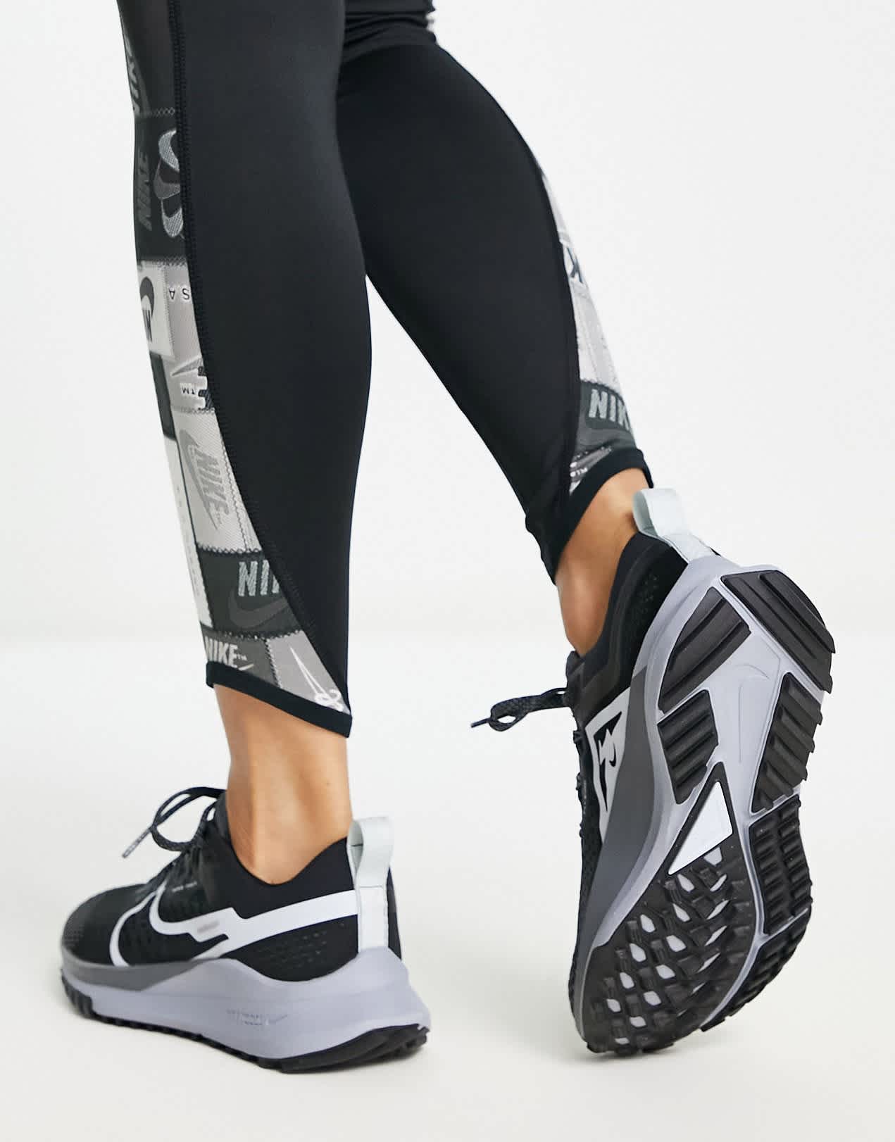 Nike React Pegasus Trail 4 trainers in black