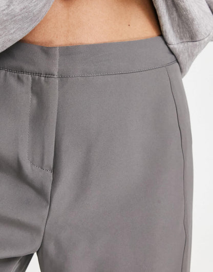 Unique21 high waisted trousers co-ord in grey