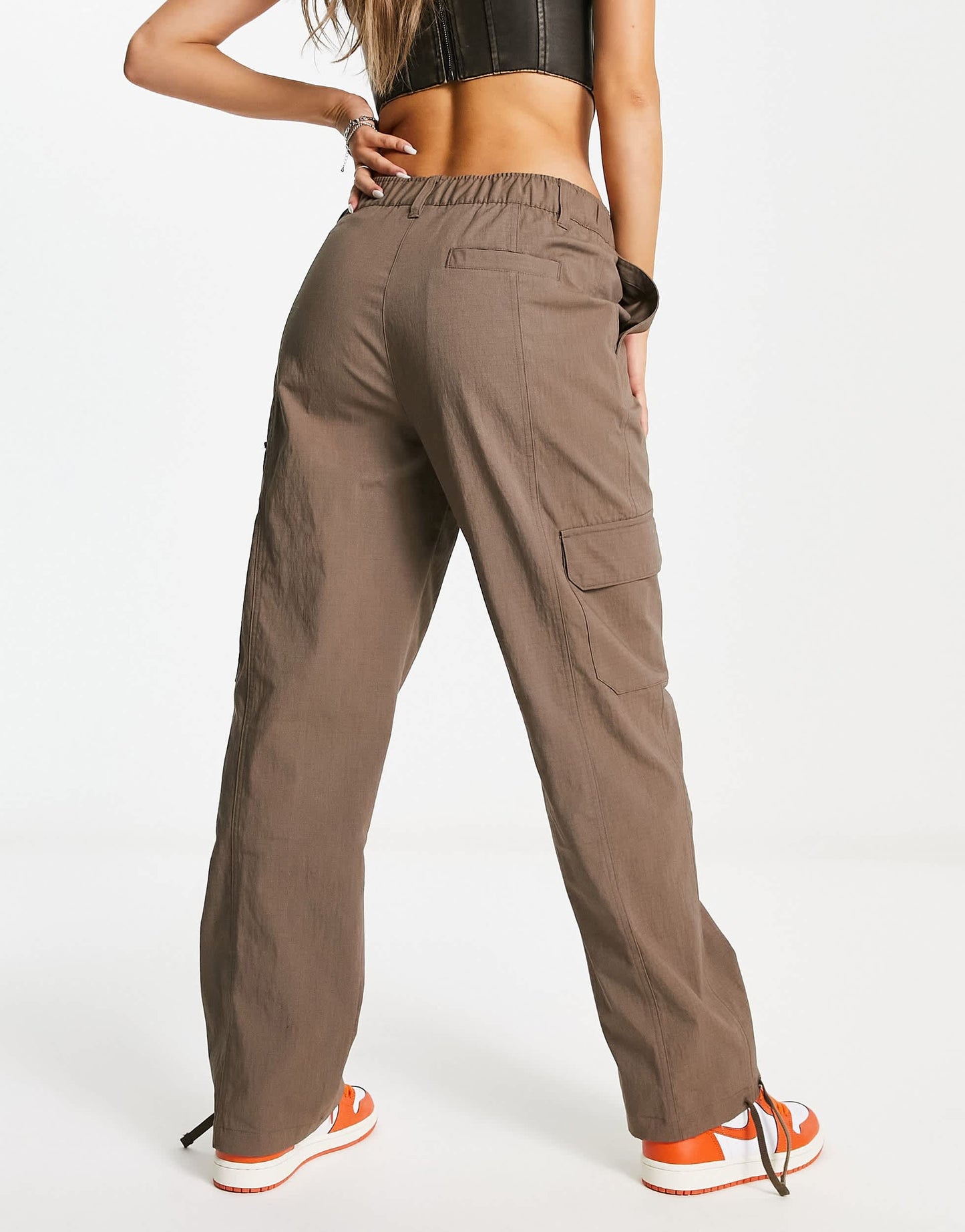 Jordan Flight cargo trousers in stone