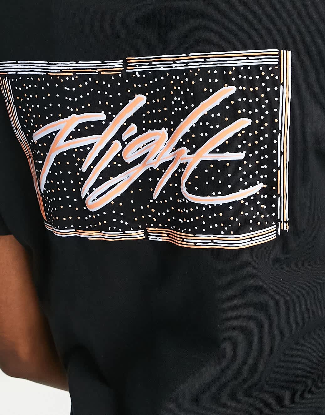 Jordan Flight back print t-shirt in black