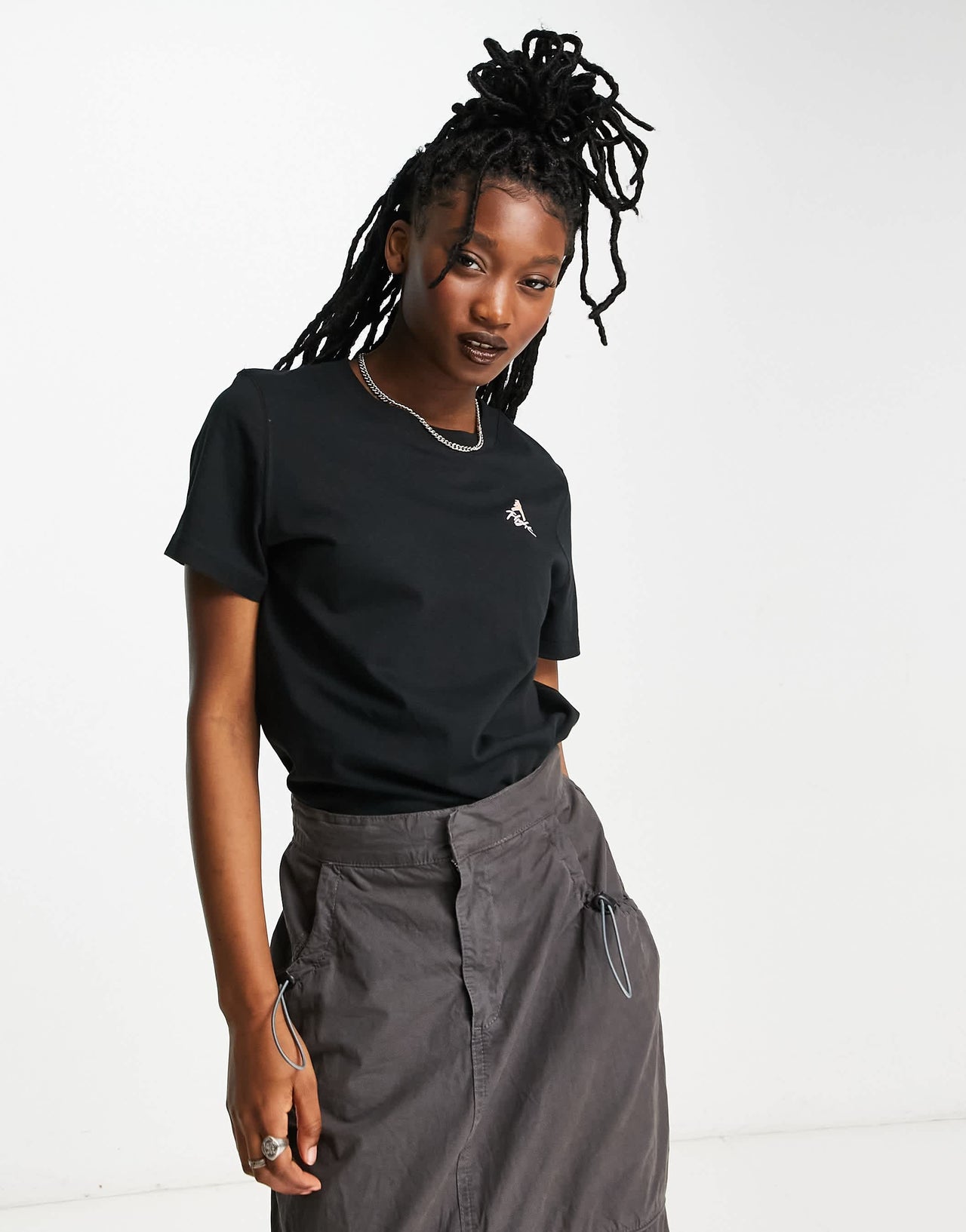 Jordan Flight back print t-shirt in black