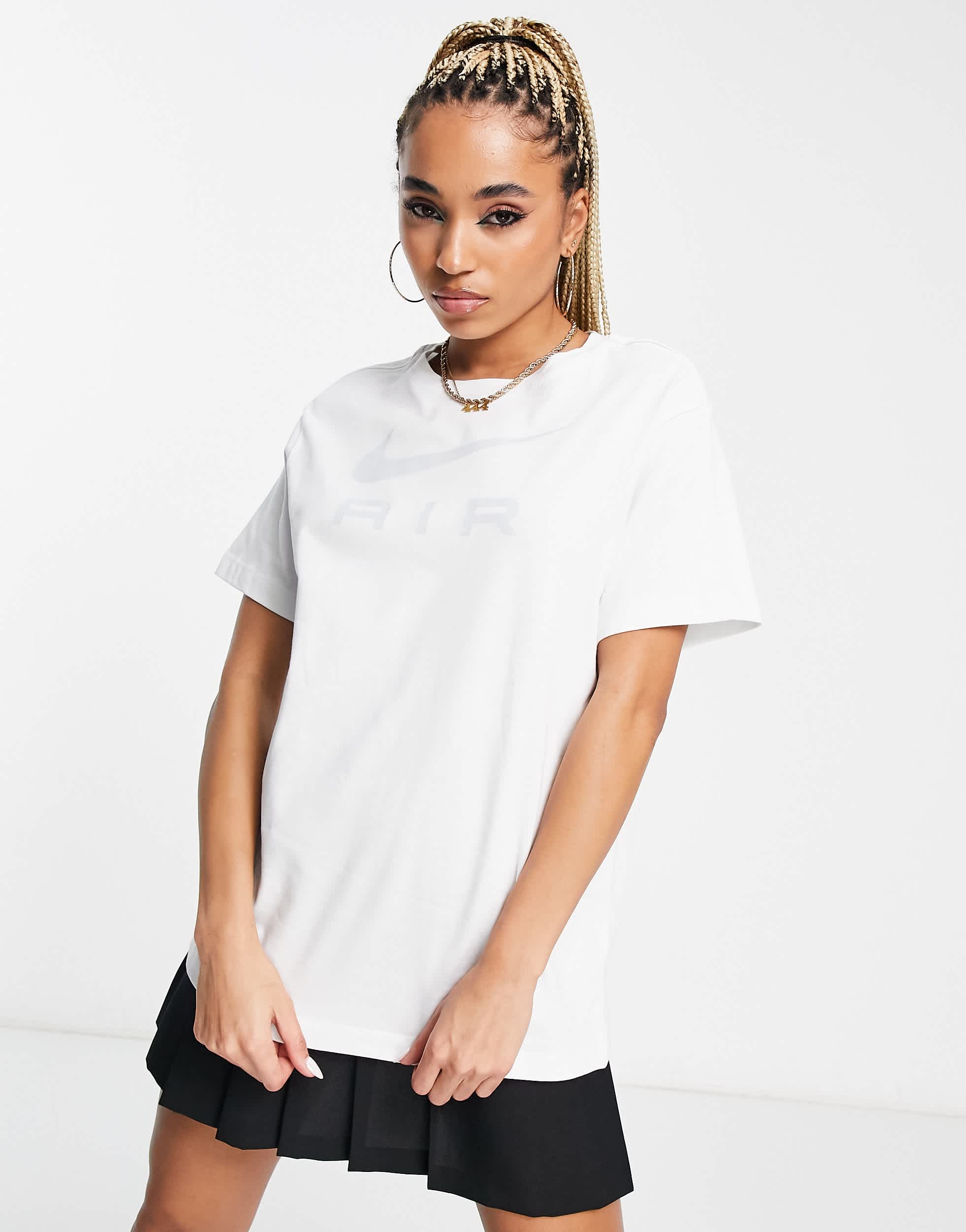 Nike Air boyfriend t-shirt in white