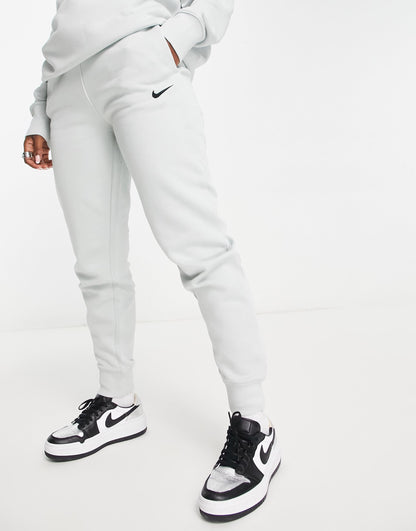 Nike Midi Swoosh joggers in silver