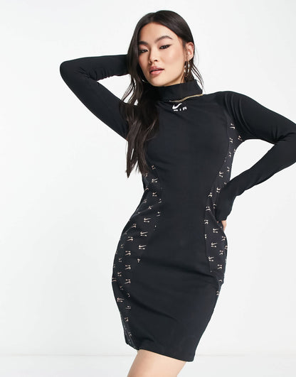 Nike Air bodycon dress in black