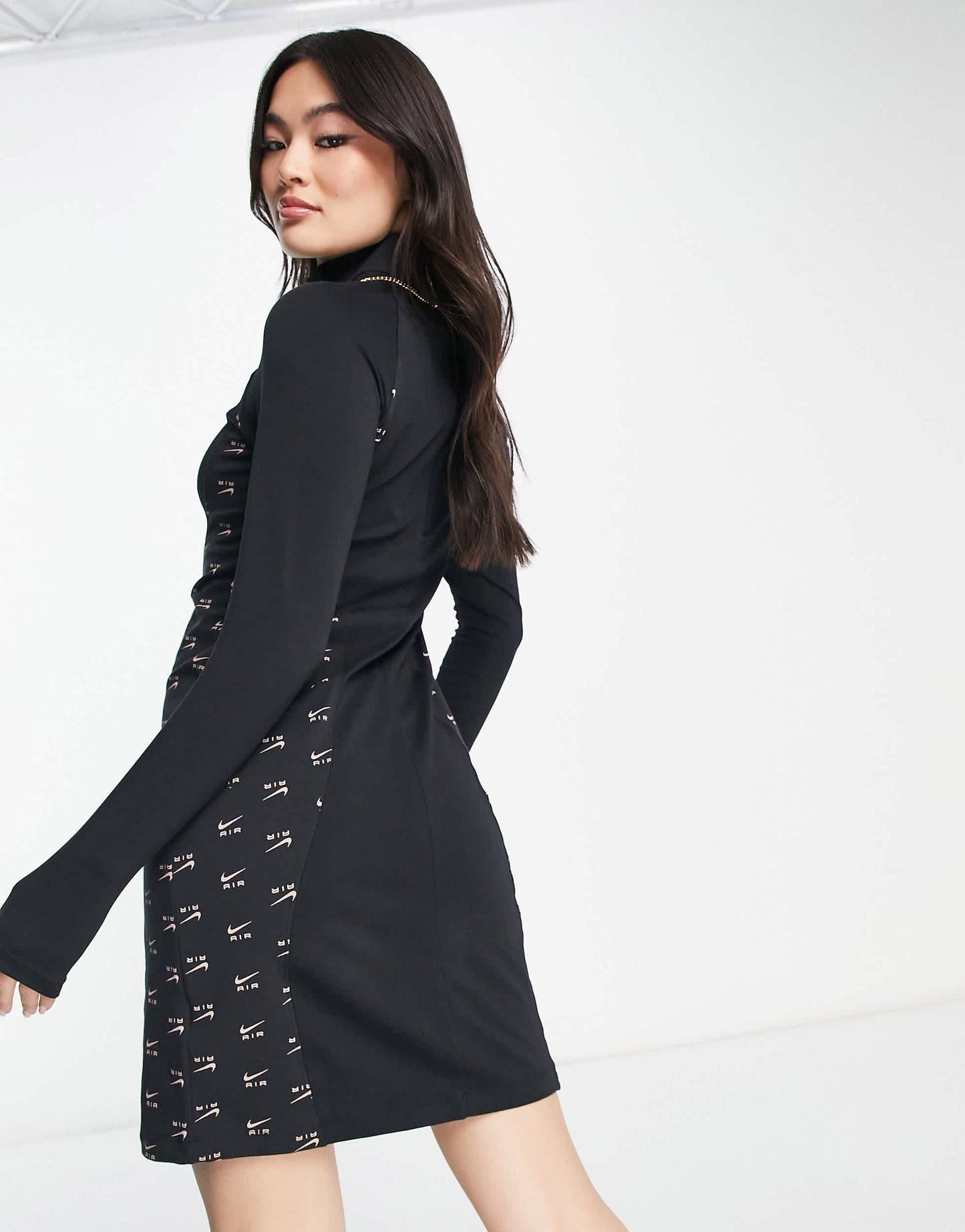 Nike Air bodycon dress in black