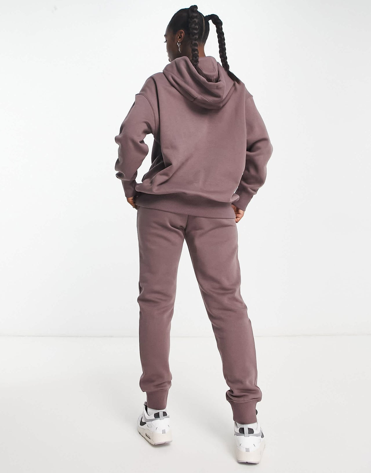 Nike Midi Swoosh joggers in plum