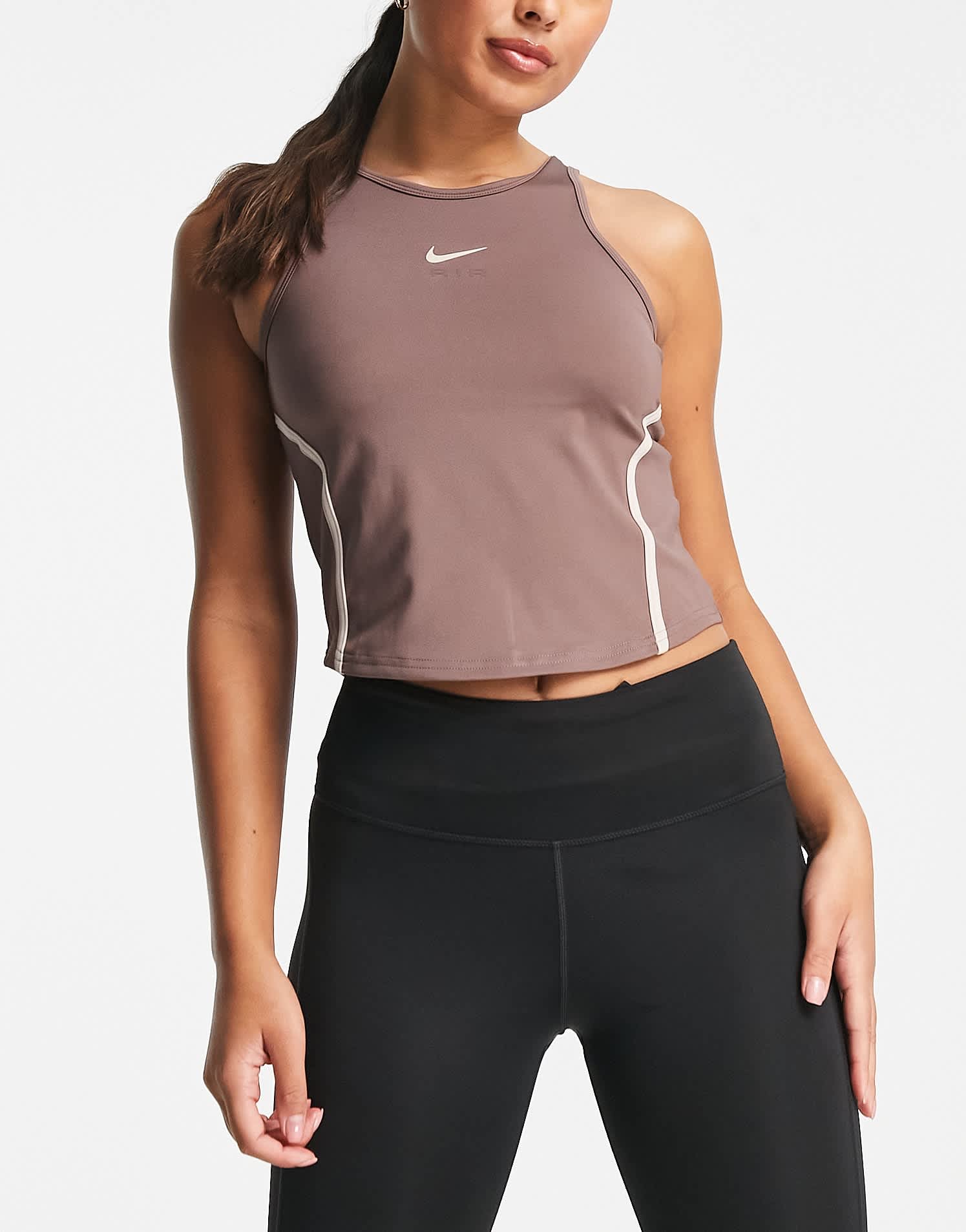 Nike Running Air tank in plum