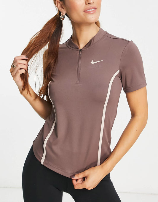 Nike Running Air t-shirt in plum