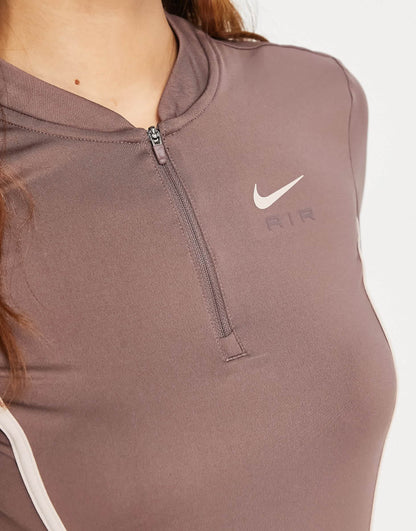 Nike Running Air t-shirt in plum