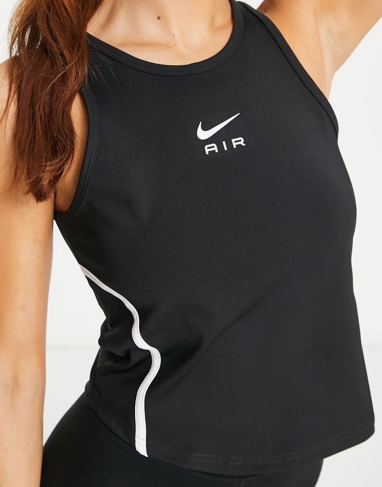 Nike Running Air tank in black