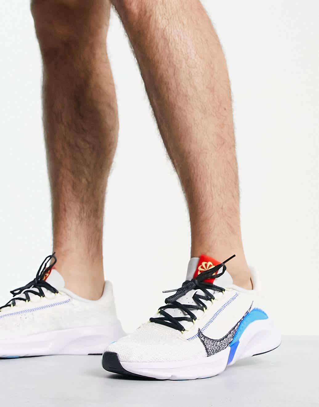 Nike SuperRep Go 3 Next Flyknit trainers in white - WHITE