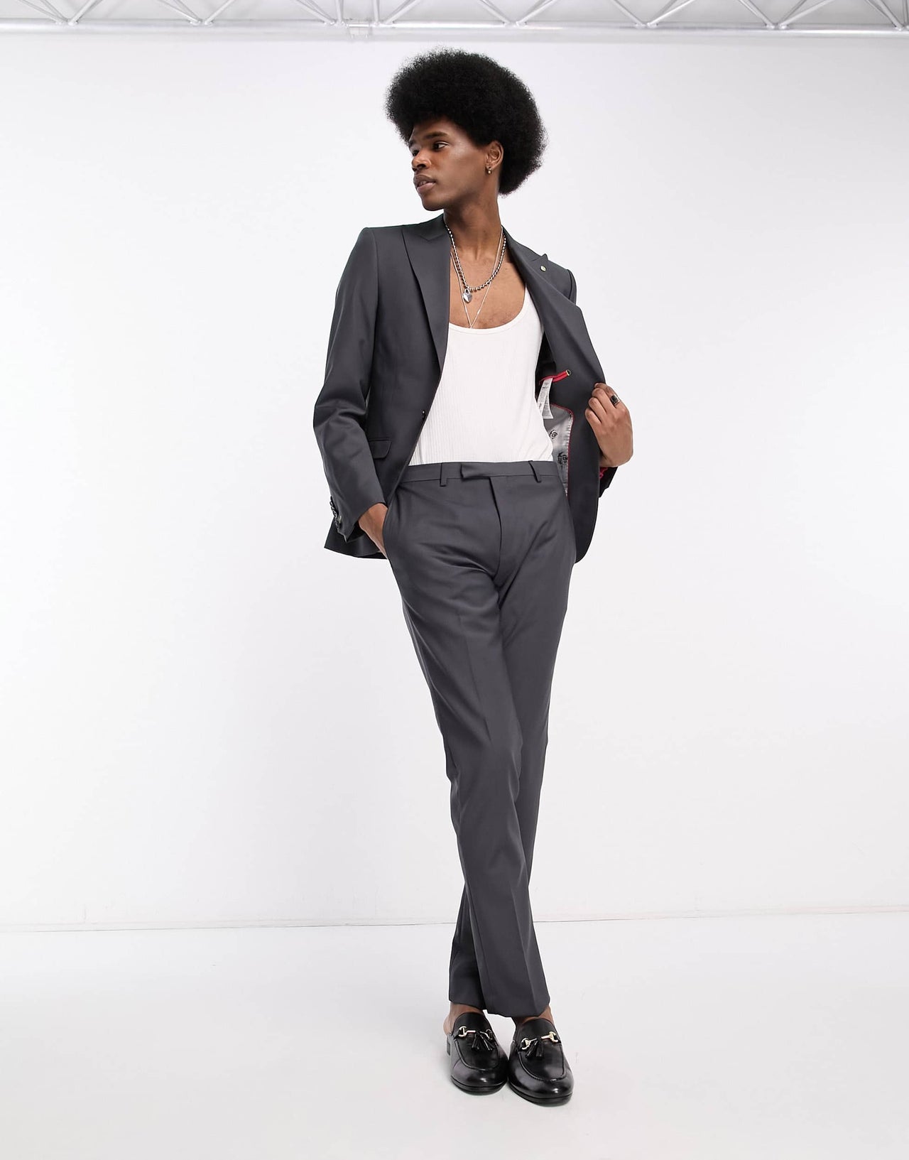 Twisted Tailor buscot suit jacket in grey