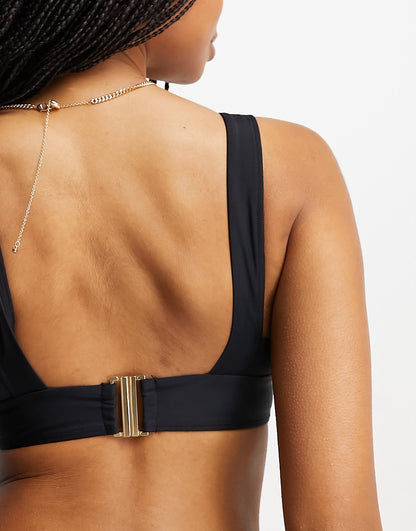 Accessorize Mix & Match Lexi bikini top in black
